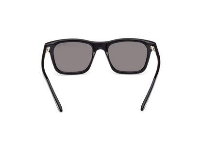Shiny Black Smoke Polarized Male Sunglasses Tom Ford 889214548993