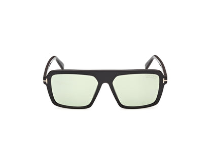 Shiny Black Male Sunglasses Tom Ford 889214684905