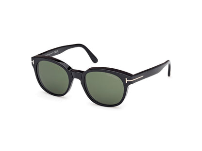 Shiny Black Male Sunglasses Tom Ford 889214549037