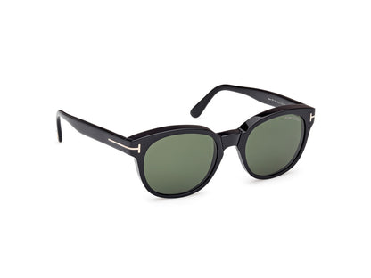 Shiny Black Male Sunglasses Tom Ford 889214549037