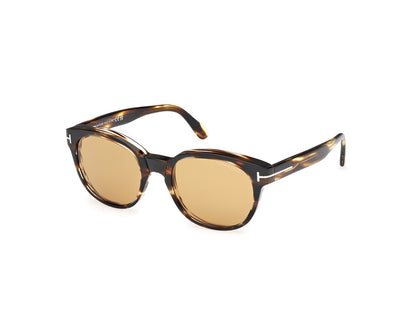 Dark Havana Male Sunglasses Tom Ford 889214549051