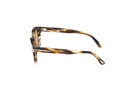 Dark Havana Male Sunglasses Tom Ford 889214549051