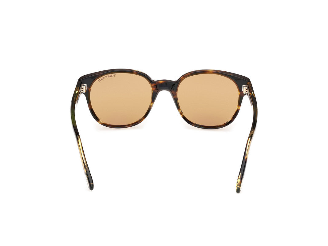 Dark Havana Male Sunglasses Tom Ford 889214549051
