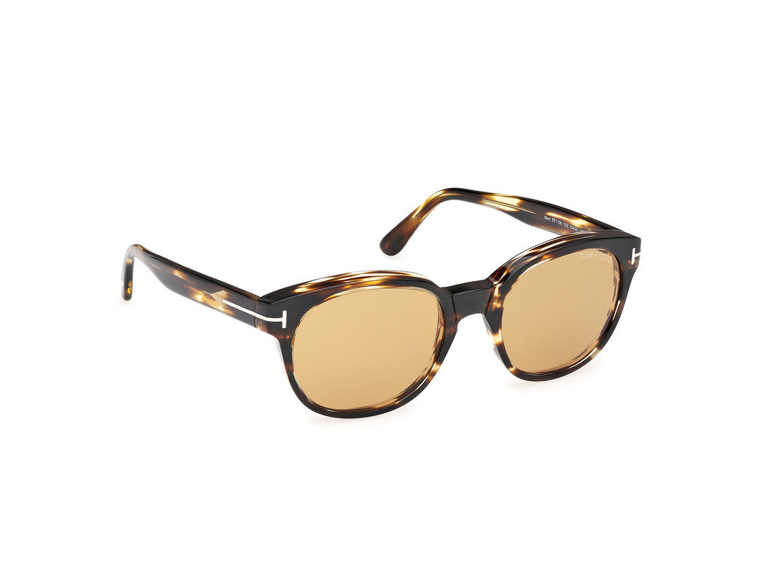 Dark Havana Male Sunglasses Tom Ford 889214549051