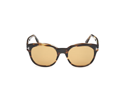 Dark Havana Male Sunglasses Tom Ford 889214549051