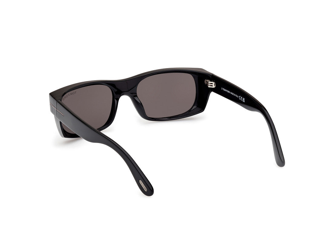 Shiny Black Male Sunglasses Tom Ford 889214549082