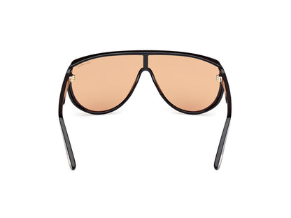 Shiny Black Male Sunglasses Tom Ford 889214552075