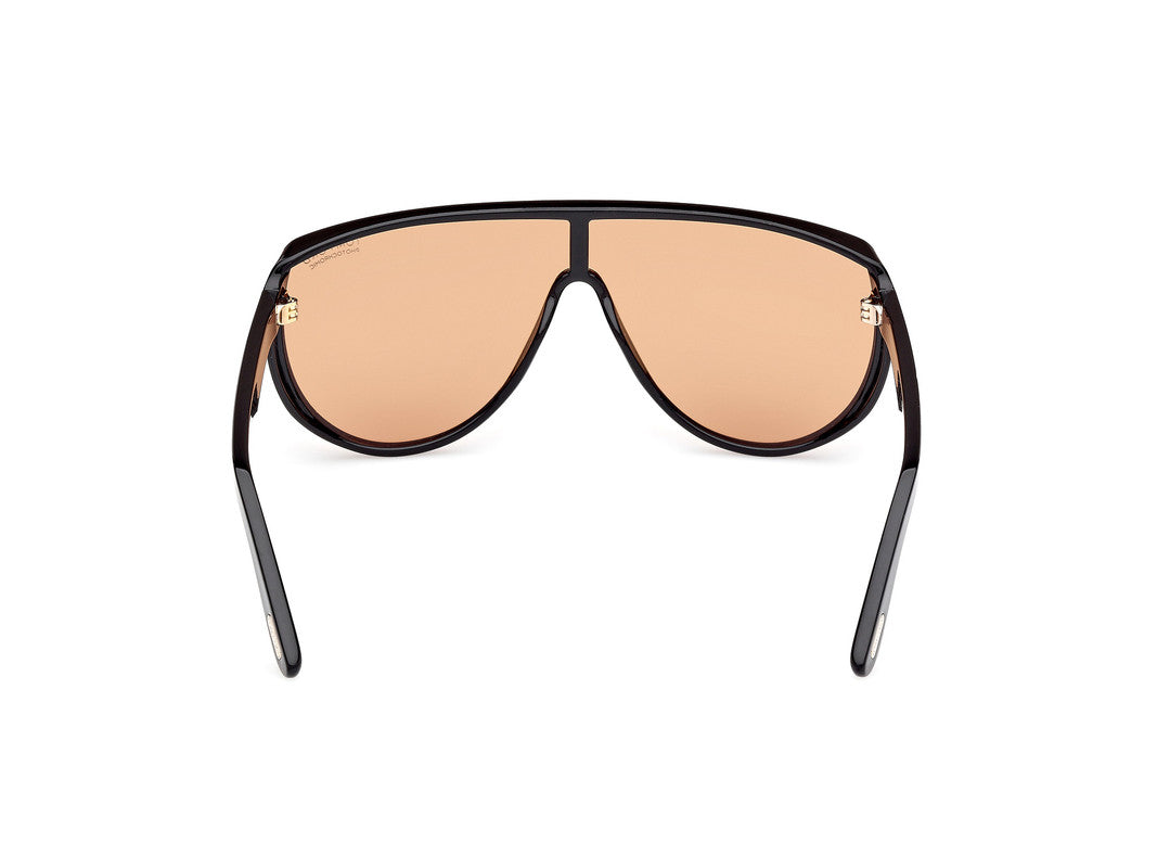 Shiny Black Male Sunglasses Tom Ford 889214552075