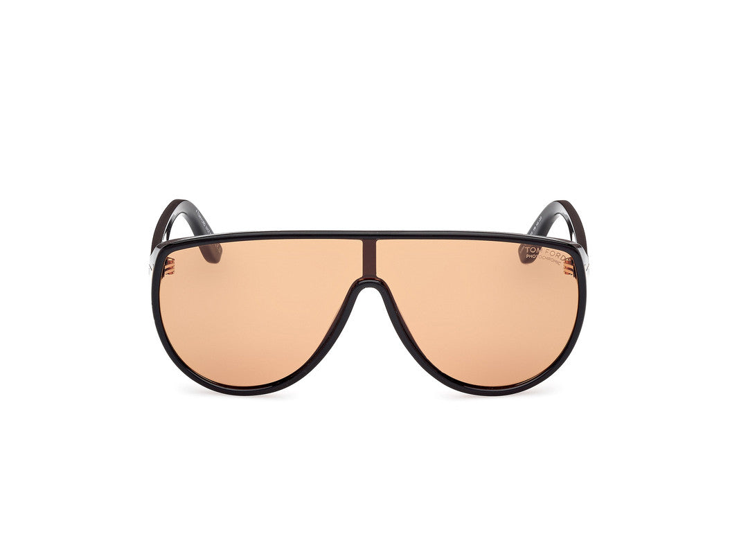 Shiny Black Male Sunglasses Tom Ford 889214552075