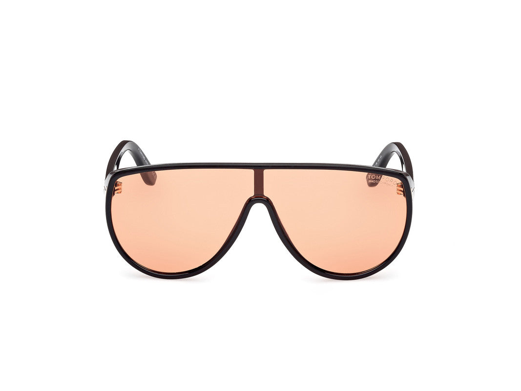 Shiny Black Male Sunglasses Tom Ford 889214552082