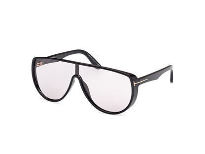 Shiny Black Male Sunglasses Tom Ford 889214552068
