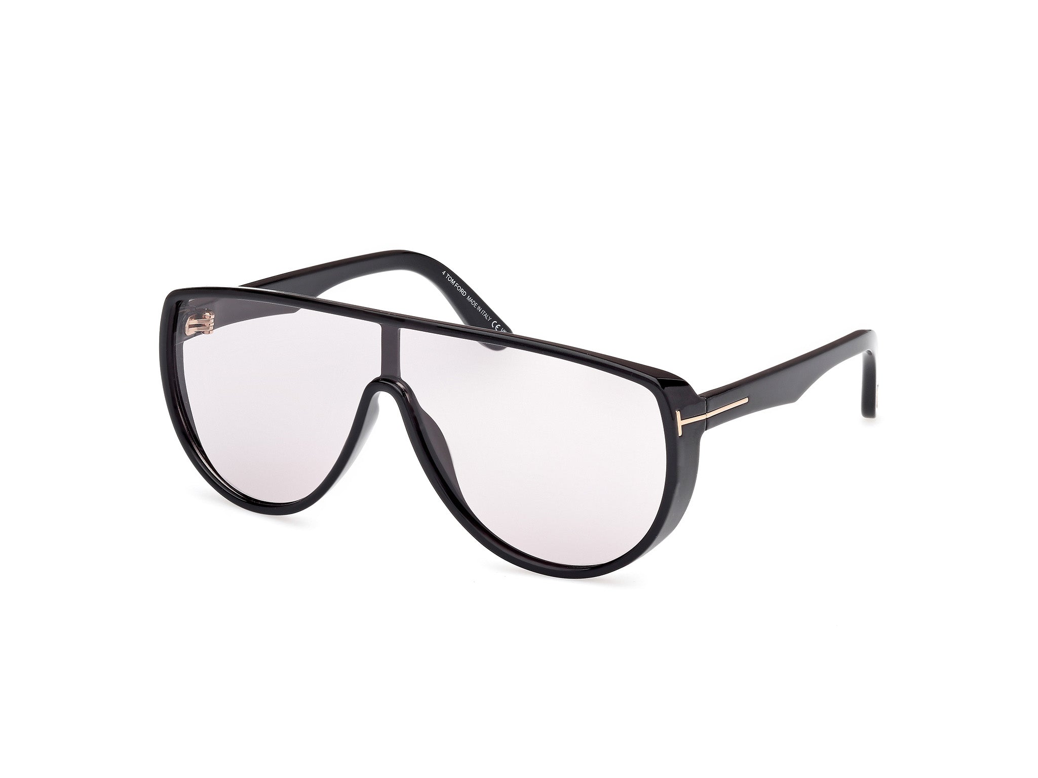 Shiny Black Male Sunglasses Tom Ford 889214552068