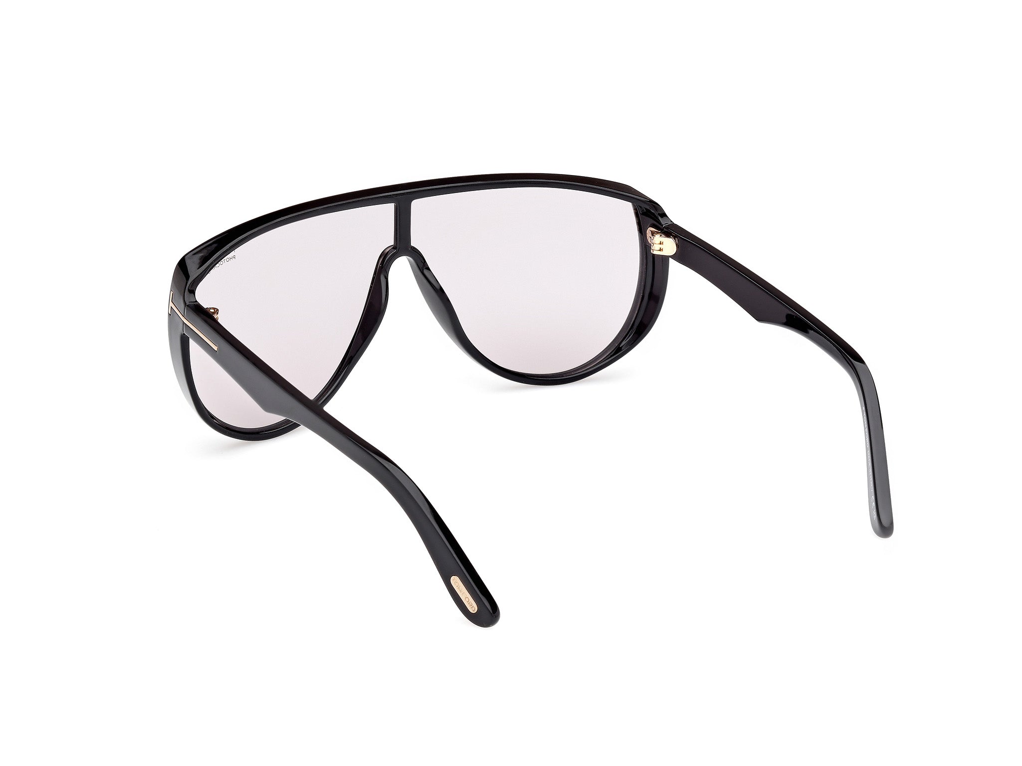 Shiny Black Male Sunglasses Tom Ford 889214552068