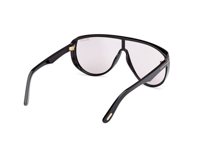 Shiny Black Male Sunglasses Tom Ford 889214552068