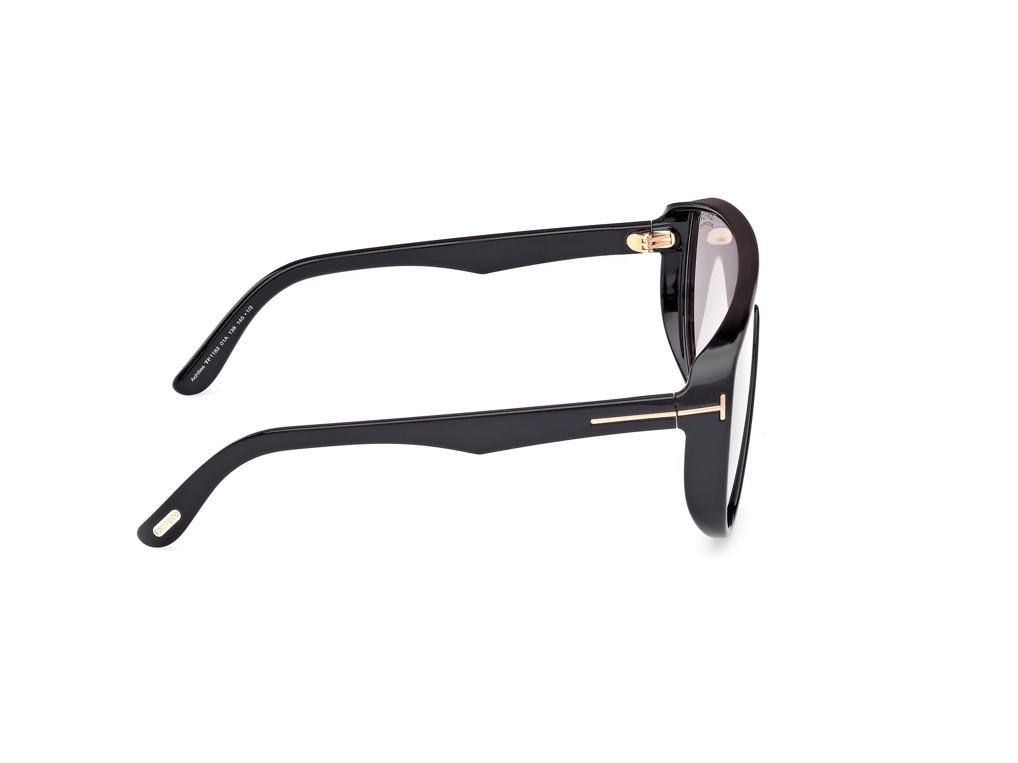Shiny Black Male Sunglasses Tom Ford 889214552068