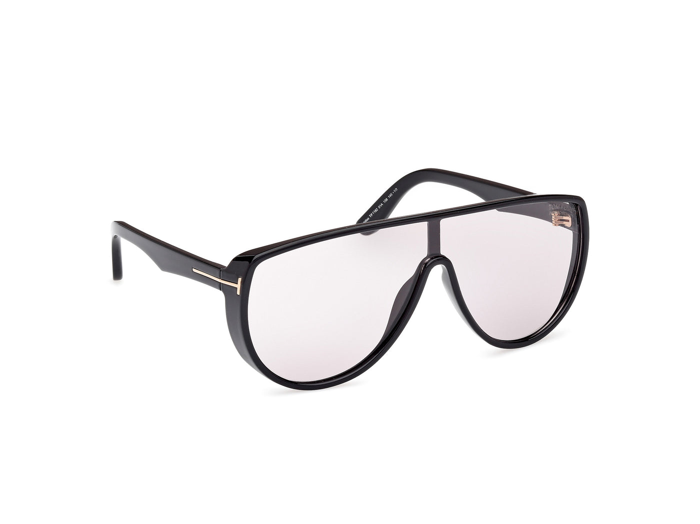 Shiny Black Male Sunglasses Tom Ford 889214552068