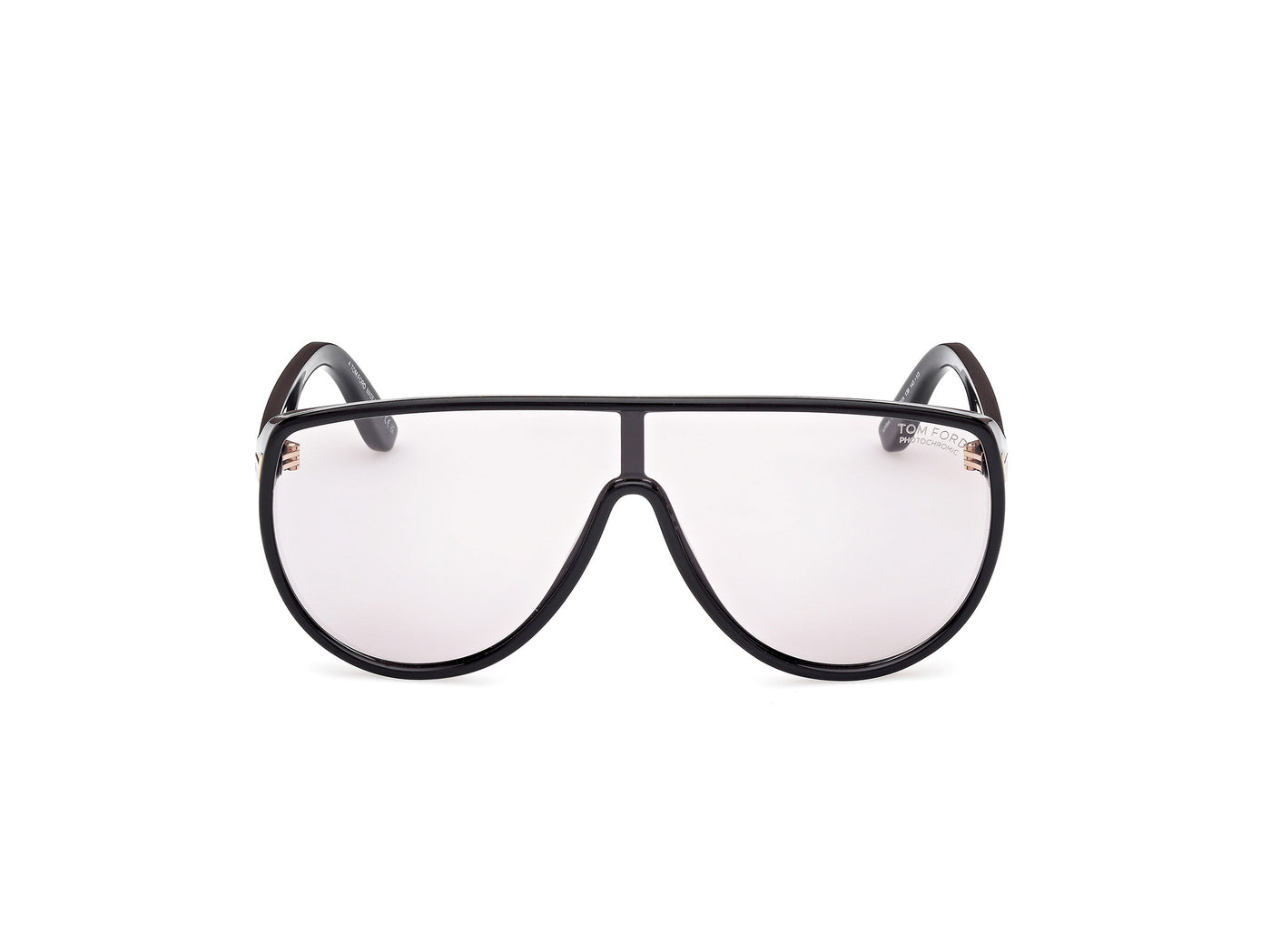 Shiny Black Male Sunglasses Tom Ford 889214552068