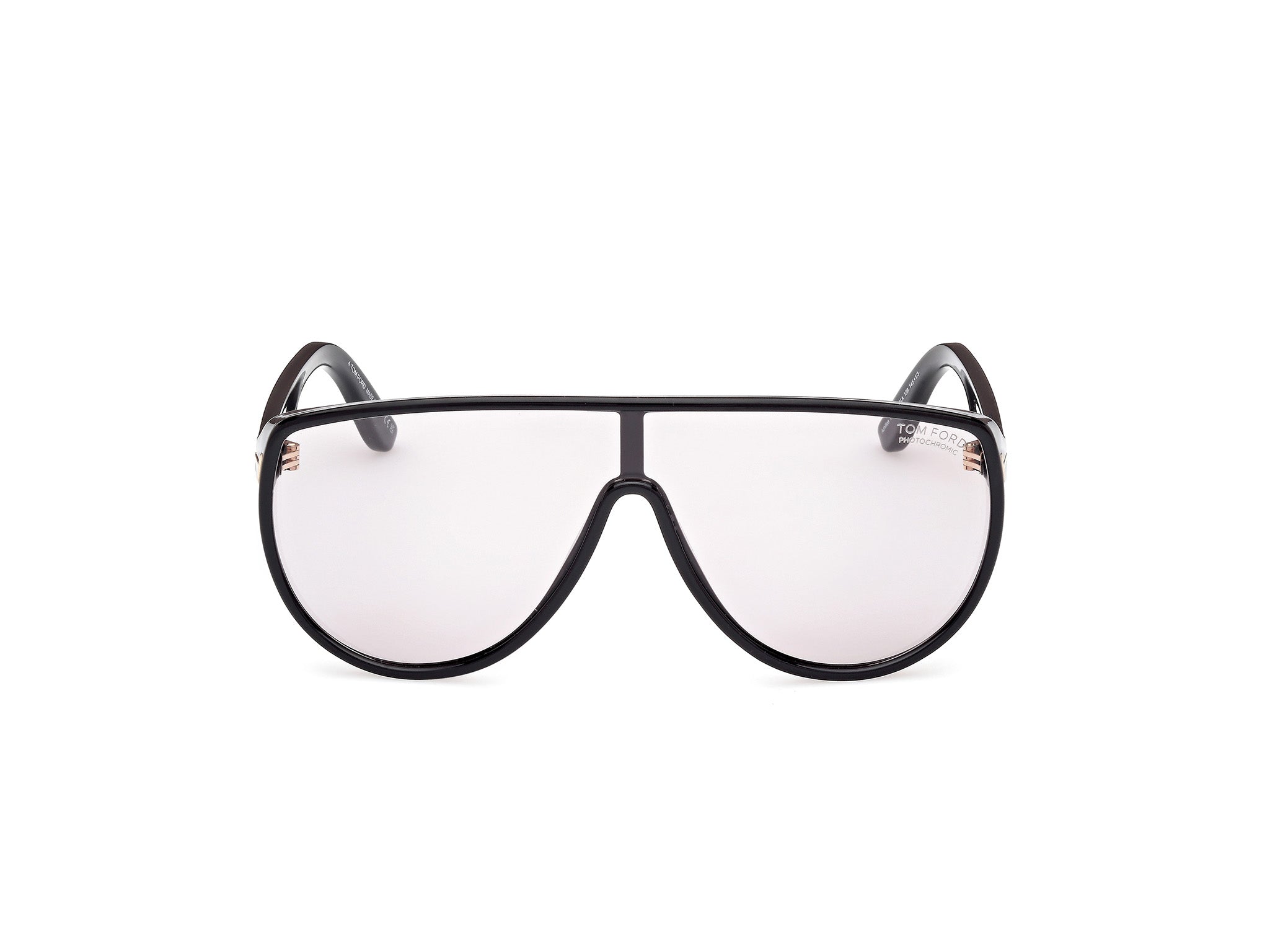 Shiny Black Male Sunglasses Tom Ford 889214552068
