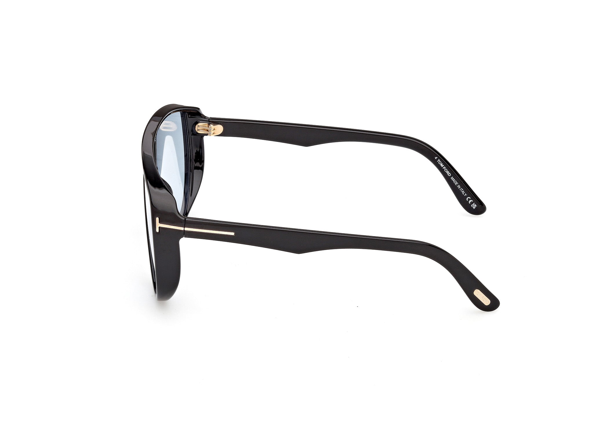 Shiny Black Male Sunglasses Tom Ford 889214638106