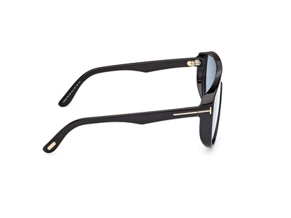 Shiny Black Male Sunglasses Tom Ford 889214638106