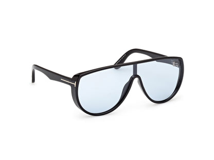 Shiny Black Male Sunglasses Tom Ford 889214638106
