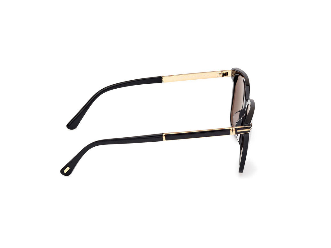 Shiny Black Male Sunglasses Tom Ford 889214549105