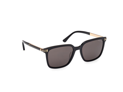 Shiny Black Male Sunglasses Tom Ford 889214549105