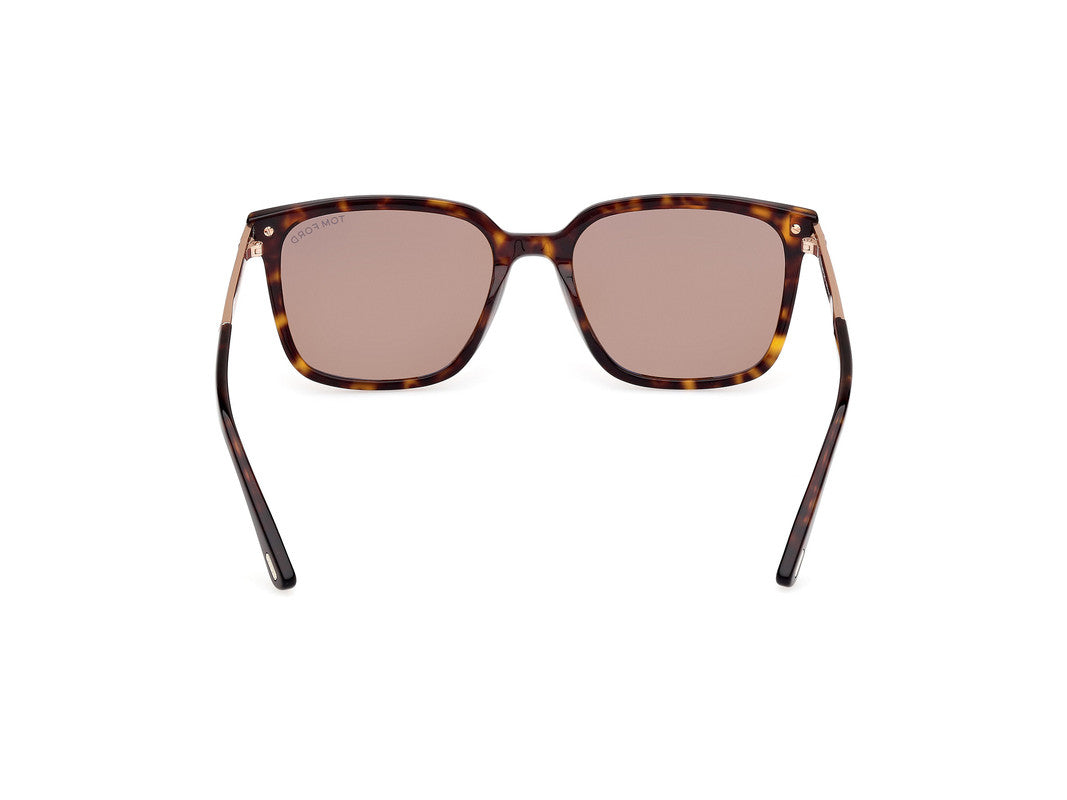 Dark Havana Male Sunglasses Tom Ford 889214549112