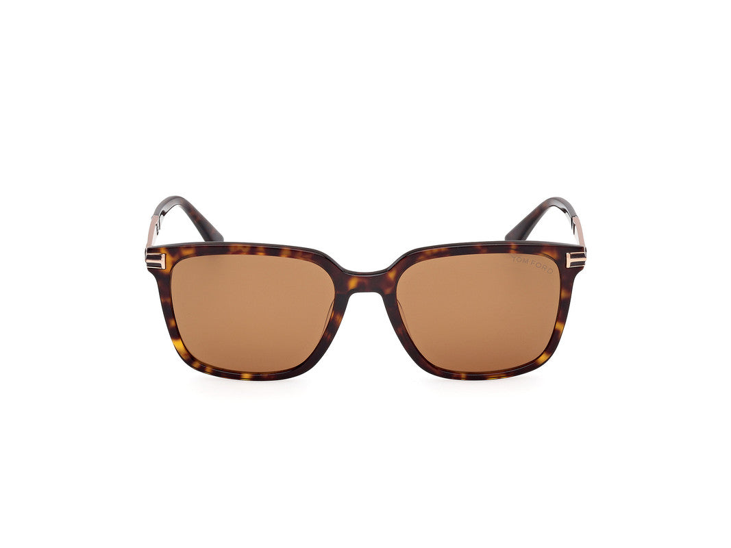 Dark Havana Male Sunglasses Tom Ford 889214549112