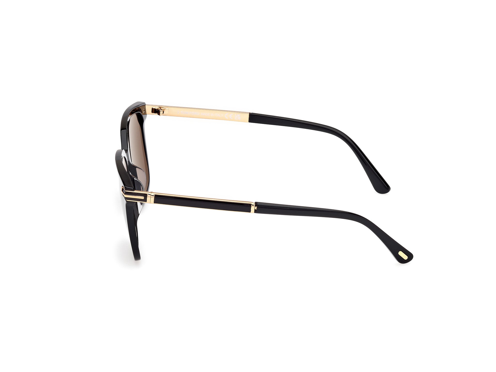 Shiny Black Male Sunglasses Tom Ford 889214549099