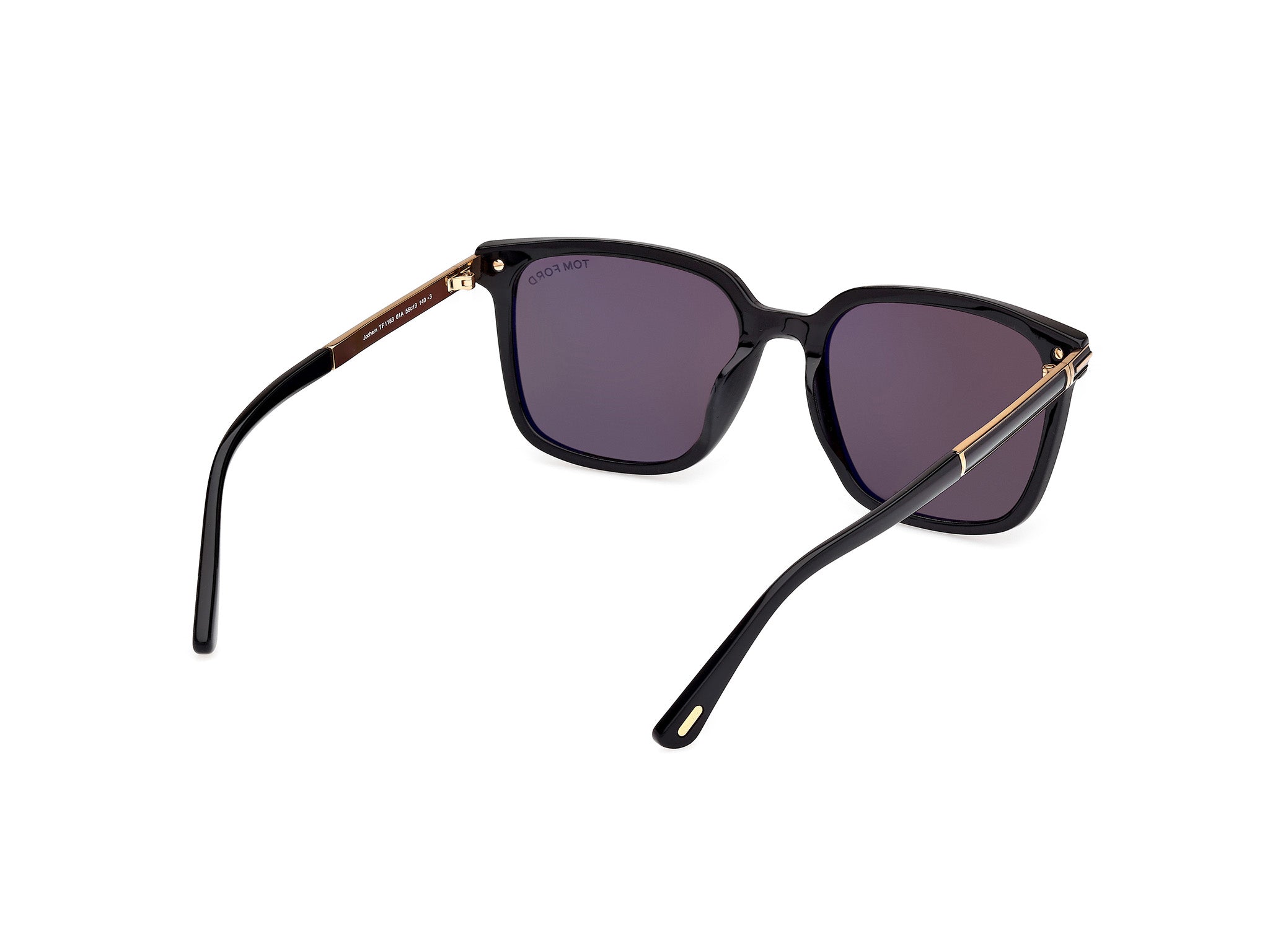 Shiny Black Male Sunglasses Tom Ford 889214549099