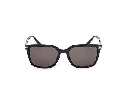 Shiny Black Male Sunglasses Tom Ford 889214549099