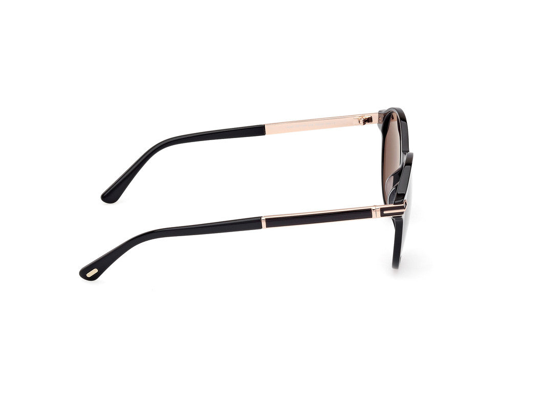 Shiny Black Male Sunglasses Tom Ford 889214549129