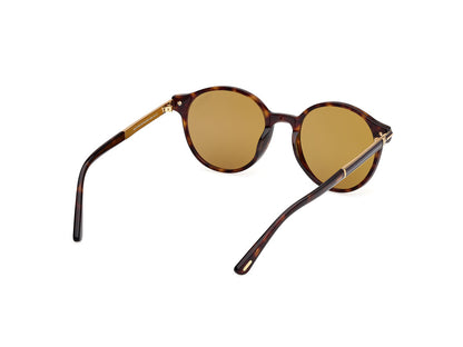 Dark Havana Male Sunglasses Tom Ford 889214549136
