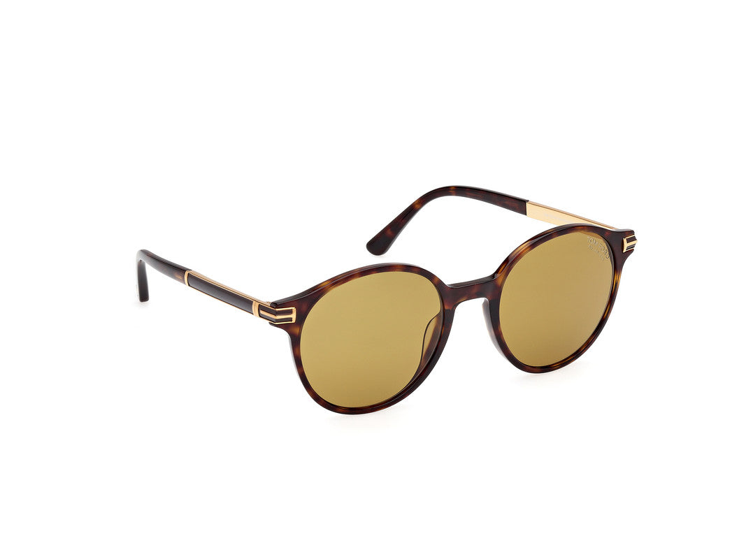 Dark Havana Male Sunglasses Tom Ford 889214549136