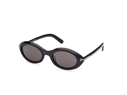 Shiny Black Female Sunglasses Tom Ford 889214549174