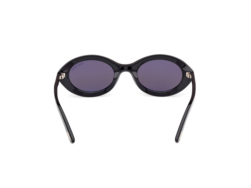 Shiny Black Female Sunglasses Tom Ford 889214549174