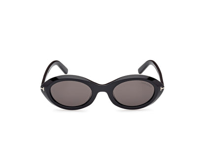 Shiny Black Female Sunglasses Tom Ford 889214549174