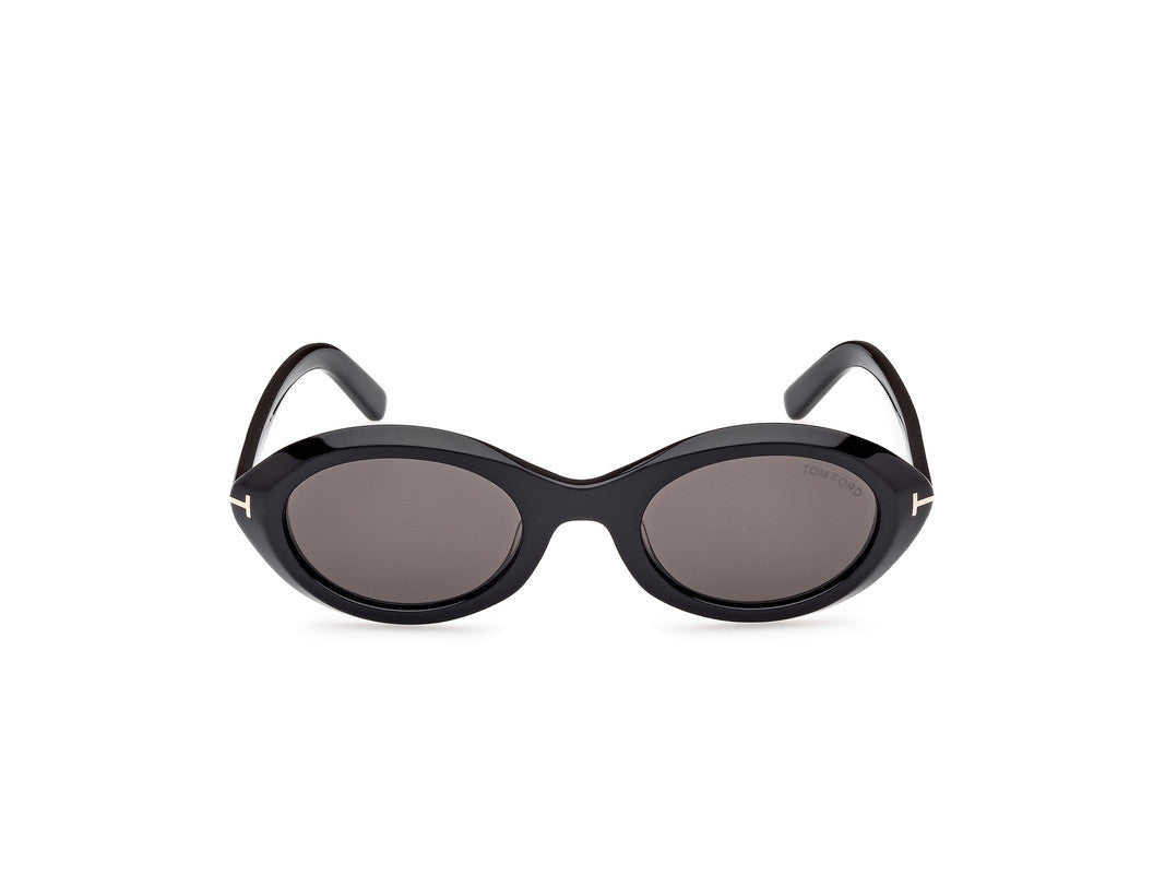 Shiny Black Female Sunglasses Tom Ford 889214549174