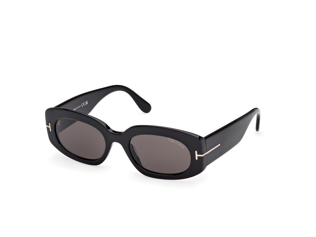 Shiny Black Female Sunglasses Tom Ford 889214549204