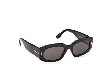 Shiny Black Female Sunglasses Tom Ford 889214549204