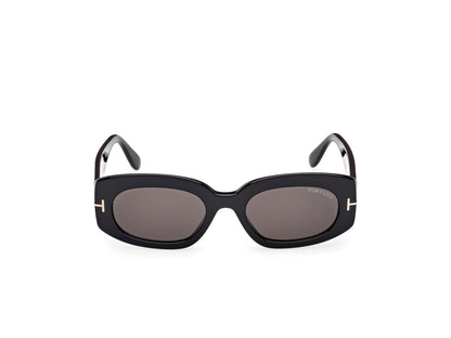 Shiny Black Female Sunglasses Tom Ford 889214549204