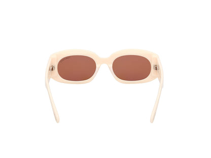 Shiny Ivory Female Sunglasses Tom Ford 889214549211