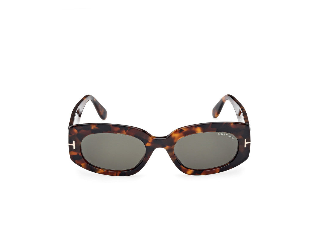 Dark Havana Female Sunglasses Tom Ford 889214549228