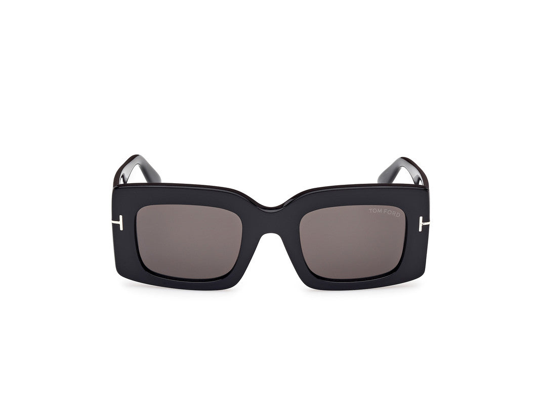 Shiny Black Female Sunglasses Tom Ford 889214549242