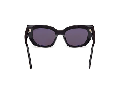 Shiny Black Female Sunglasses Tom Ford 889214549310