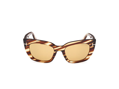 Blonde Havana Female Sunglasses Tom Ford 889214549341