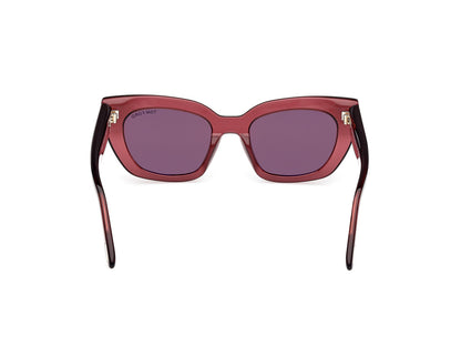 Shiny Bordeaux Female Sunglasses Tom Ford 889214549358