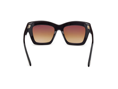 Shiny Black Female Sunglasses Tom Ford 889214549372