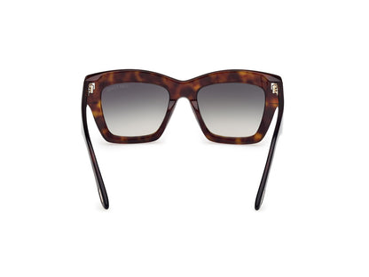 Dark Havana Female Sunglasses Tom Ford 889214549389